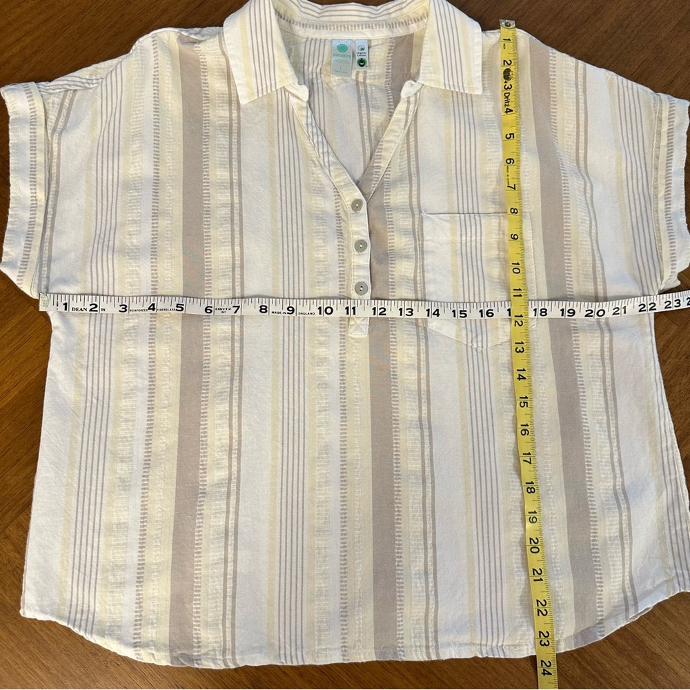 Adventura Organic Cotton Striped Shirt - Picture 7 of 8
